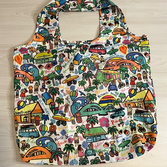 Hawaii  MATSUMOTO SHAVE ICE  Reusable Foldable Shopping Bag - Picture 3 of 4